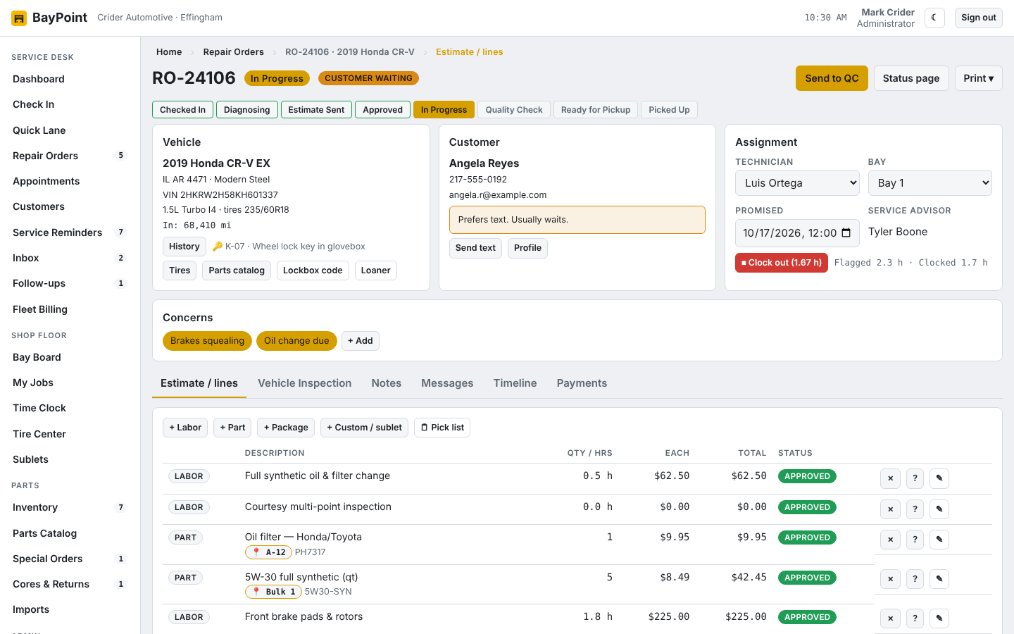 BayPoint screenshot